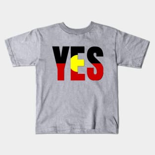 Vote YES to Indigenous Voice To Parliament Australia Kids T-Shirt